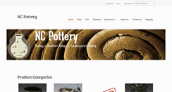 Desktop Screenshot of ncpottery.com